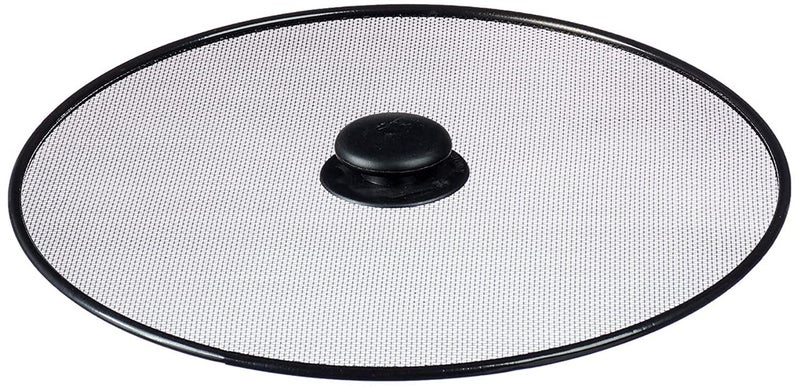 Stainless Steel Splatter Screen with Plastic Handle - Multi Color