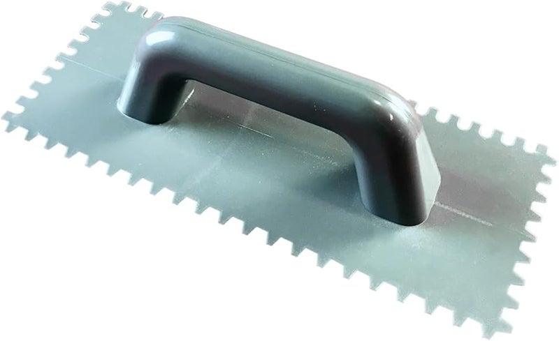 Concrete Finishing Trowel With Tooth Ergonomic Hand Tool For Plasterboard Scrape And Polishing - Image 4