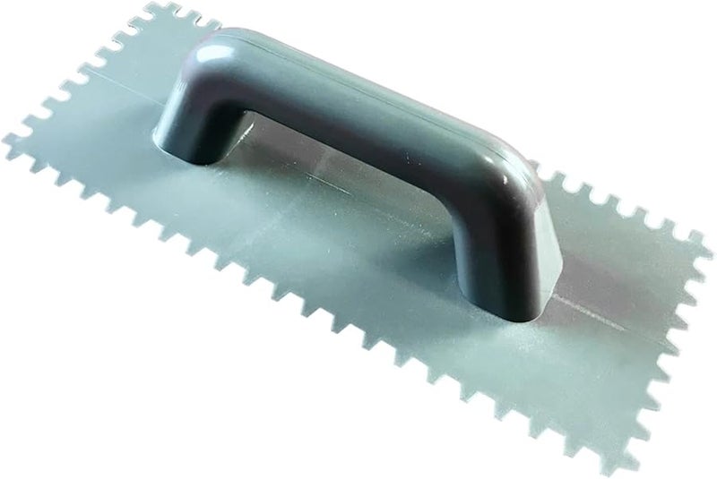Concrete Finishing Trowel With Tooth Ergonomic Hand Tool For Plasterboard Scrape And Polishing - Image 2