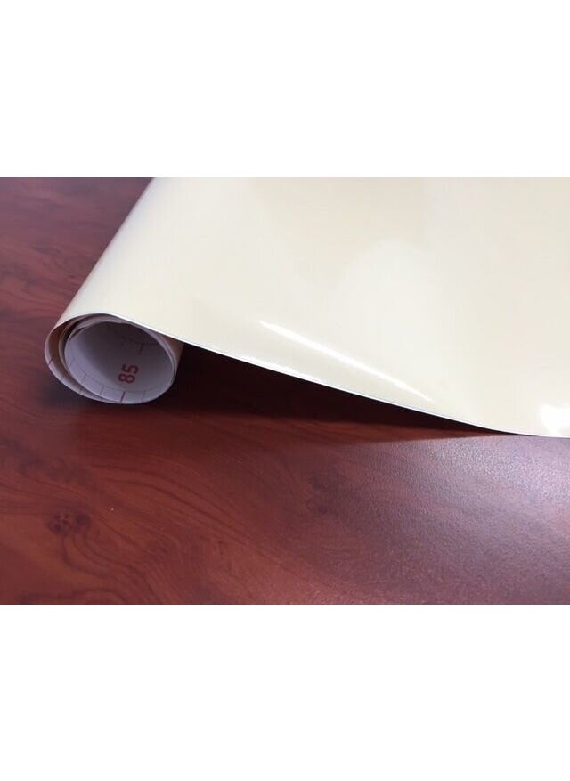 d-c-fix 346-2214 Glossy Cream Self-Adhesive Foil  - Image 1
