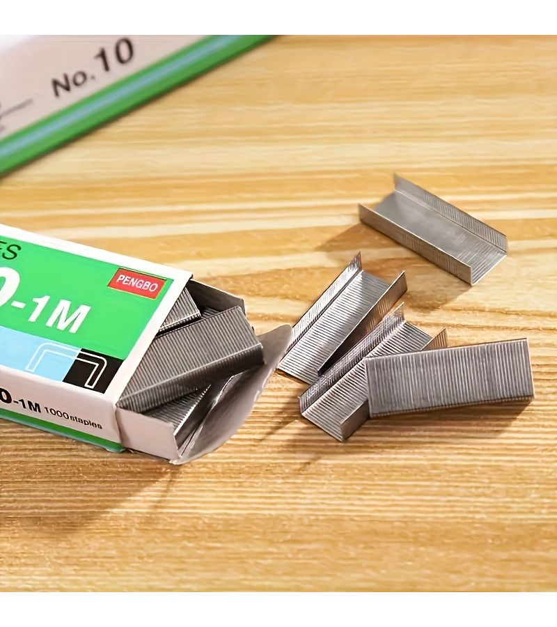 1 Box 1000pcs Universal Mini Staplers Portable Paper Binding Tool For School Office Supplies - Image 5