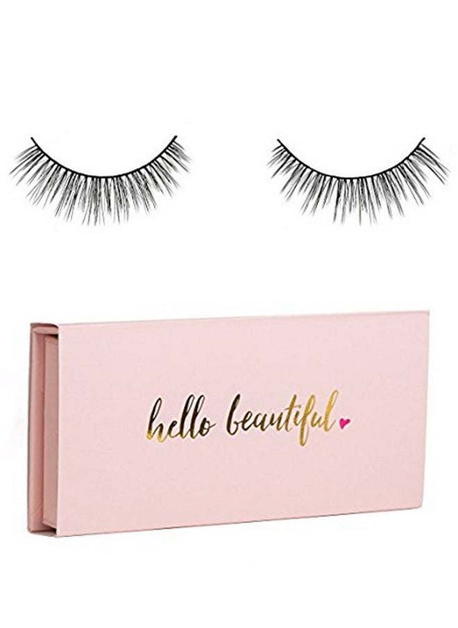 Icona Lashes Premium Quality False Eyelashes ; Fairy Tale ; Light And Dainty ; Natural Look And Feel ; Reusable ; 100% Handmade & Cruelty Free  - Image 1