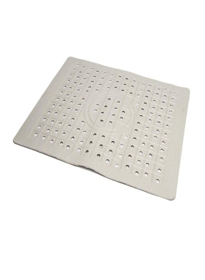 AllTopBargains 2 Pack Kitchen Sink Mat Drain Pad Protector 10" x 12" Non-Slip Rubber Durable - Image 2