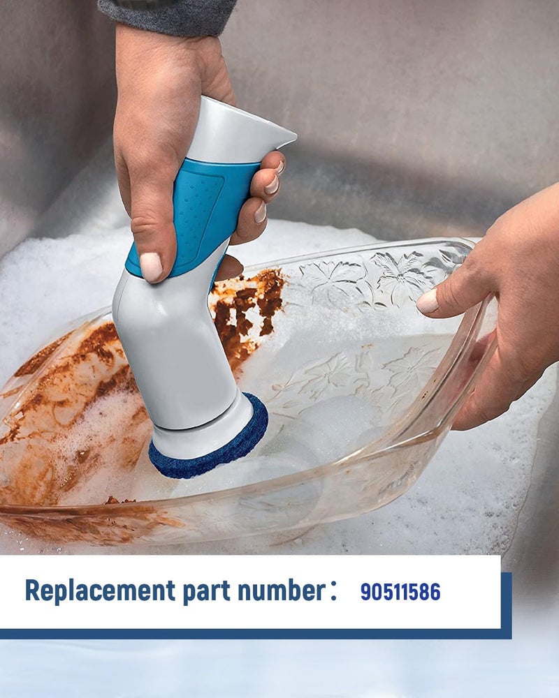 Nahntaipy وسادة فرك زرقاء Nahntaipy 6PCS لجهاز Black & Decker PKS160 Power Scrubber - Image 4