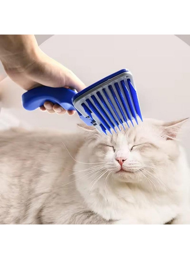 بتس إمباير فرشاة احترافية لتنظيف شعر القطط والكلاب الأليفة، أداة إزالة الشعر المتساقط - متوسطة الحجم - Image 2