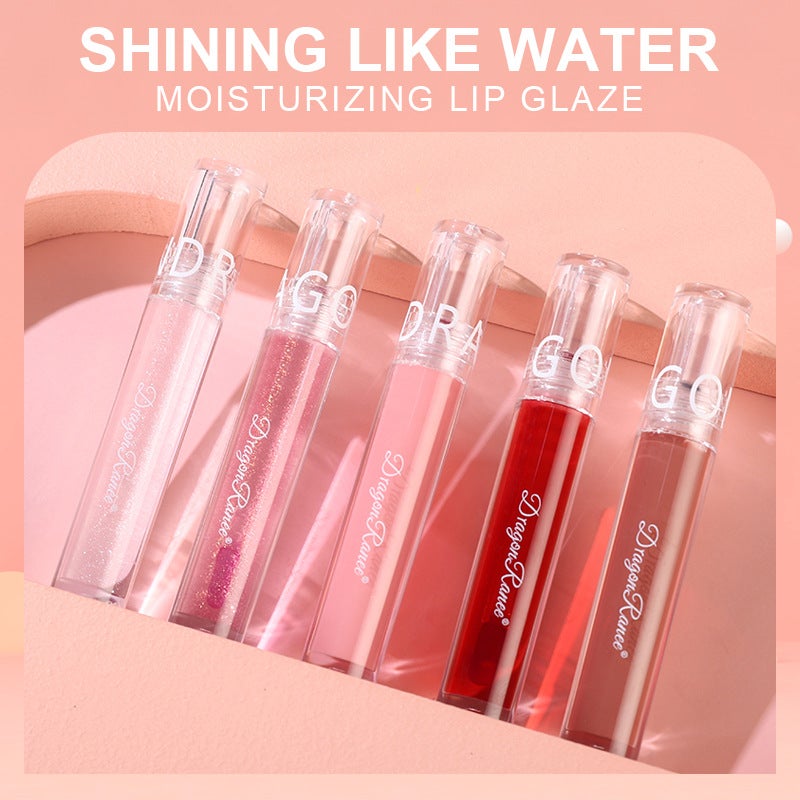 Mirror Water Gloss Lip Glaze Lipstick Lip Gloss Lip Gloss Glass Lip Gloss Student Girl Transparent Pouty Lip Gloss - Image 2