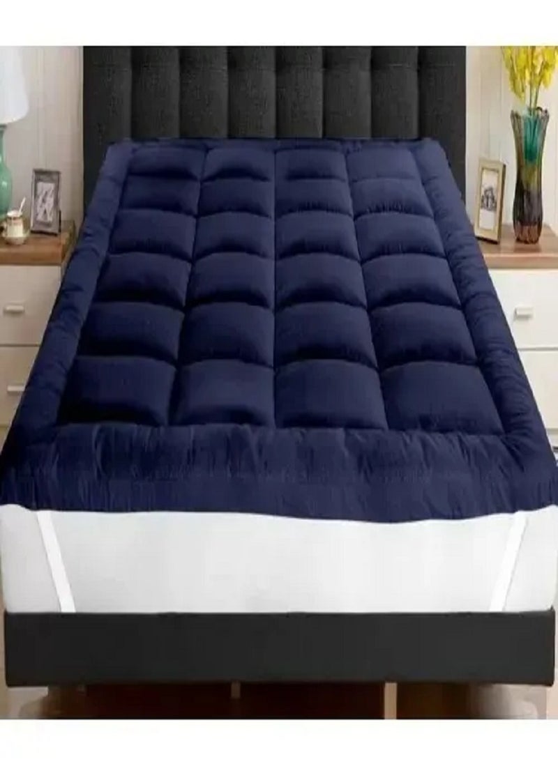 Blueberry Mattress Topper Top Quality With 4 Corner Elastic 10cm Thickness 160x200cm - Image 1