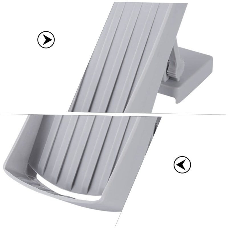 2Pcs Adjustable Wall Mounted Soap Holder with Draining Bottom No Drill Soap Box for Bathroom - Image 5