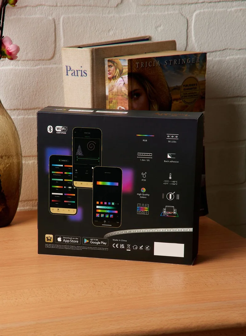 Twinkly Twinkly - 90L Rgb Light Line - 1.5M Starter - Bt+Wifi - Gen Ii - Ip20