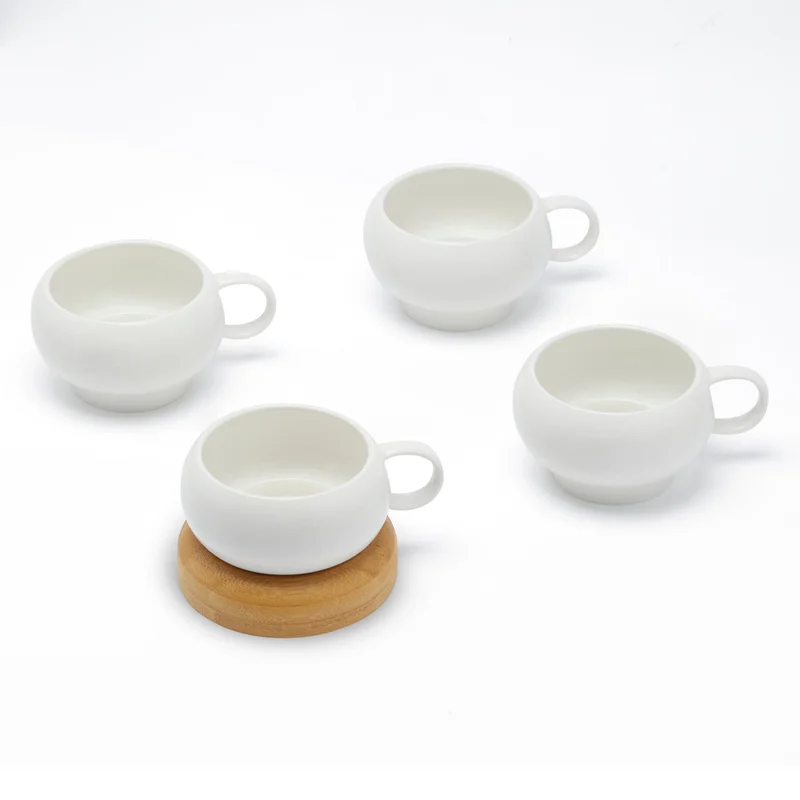 Simply Kitchen Gourmet Cup Set With Bamboo Base
