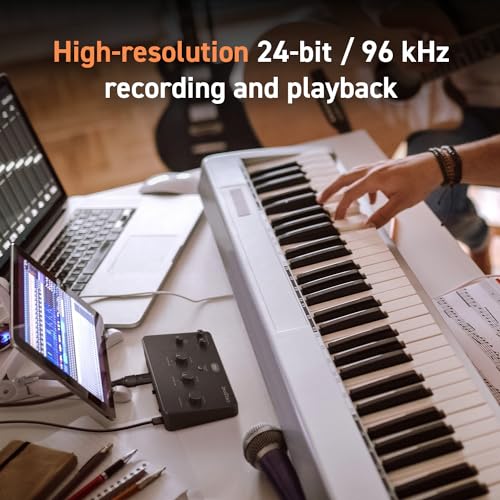 Creative Live! Audio A3 USB Audio Interface with High-Resolution Recording and Playback up to 24-bit 96kHz, with Zero-Latency Direct Monitoring - Image 3