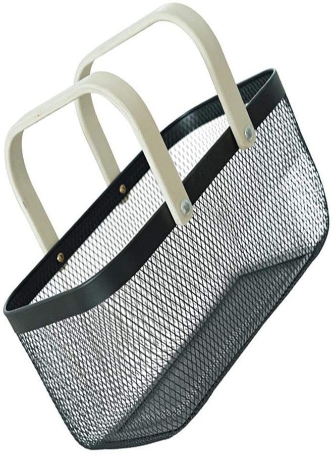 Overa Basket with Handle Large Fruit Basket for Kitchen Multifunctional Wire Mesh Storage Baskets for Outdoor Picnic, Home Storage, Christmas, Party, Birthday. - Image 1
