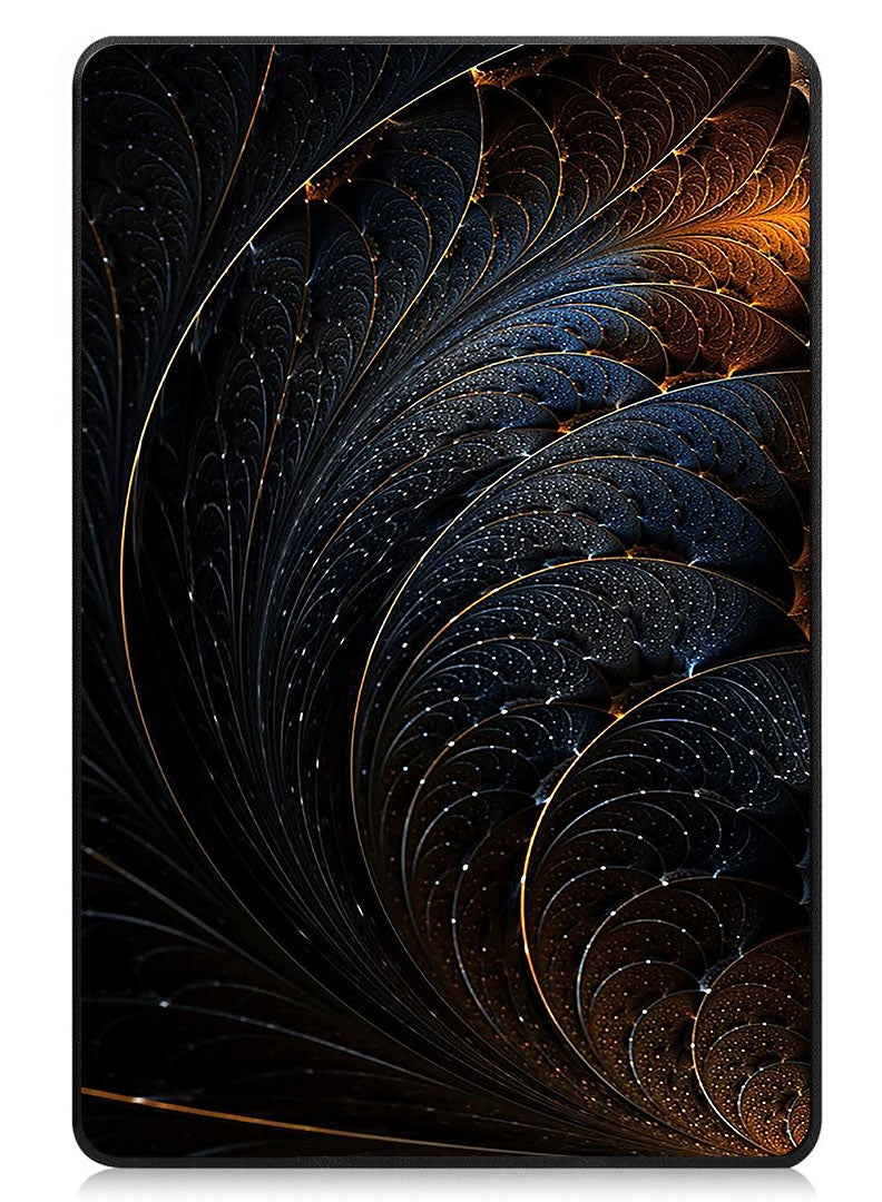 Theodor Protective Flip Case For Apple iPad Pro 11 (2024) With Trifold Stand Auto Wake Sleep Shockproof Cover Abstract 13  - Image 1