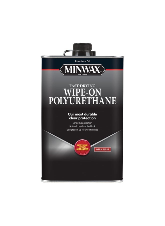 Minwax Wipe On Poly Gloss Surface Protector 40900000 1 Pint Clear  - Image 1