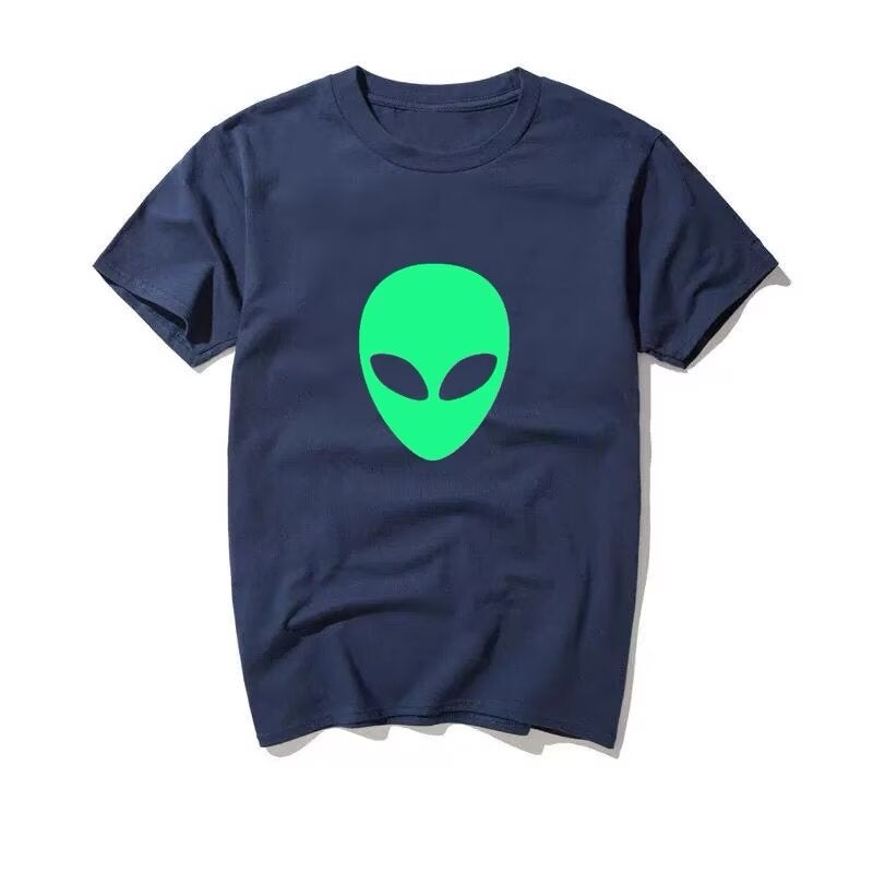 Summer Style Hong Kong Style Loose Short-Sleeved T-Shirt Printed Casual Loose Trendy T-Shirt - Image 1