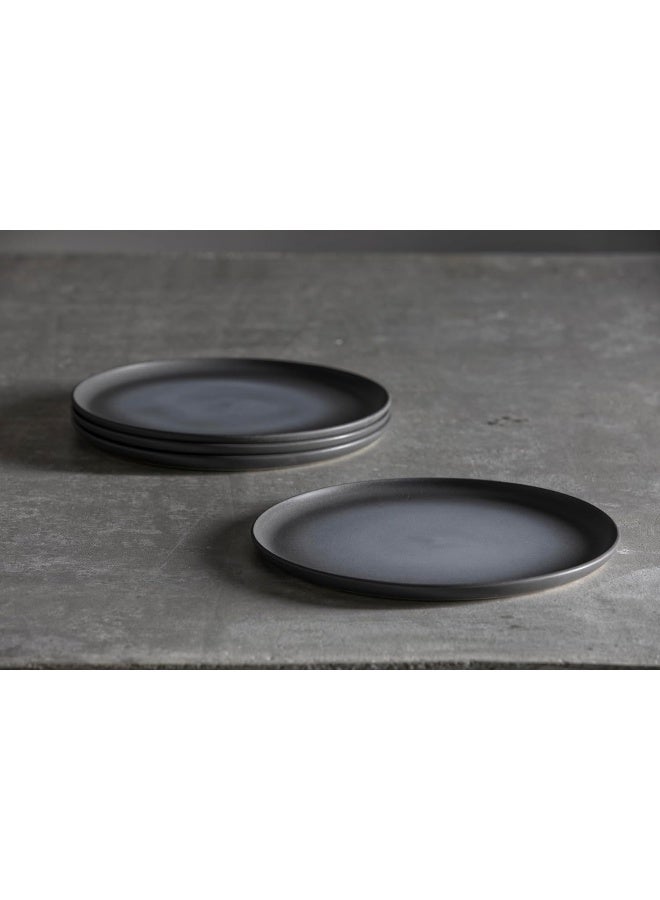 Fortessa Cloud Terre by Fortessa Collection No 1 Stoneware 16 Piece Dinnerware Set Service for 4 Charcoal - Image 3