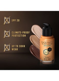 Max Factor Facefinity All Day Flawless Foundation - W78 Warm Honey  - Image 4