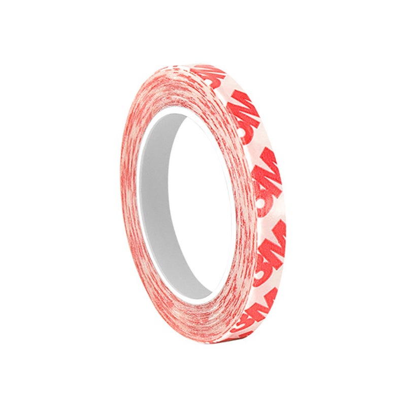 3M 9088 High Performance Acrylic Double Coated Tape, Heavy Duty, Clear, 0.25 in x 5 yds, 1 Roll