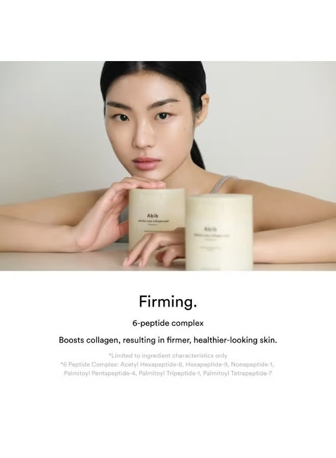 abib Jericho Rose Collagen Pad Firming Touch 60 Pads - Toner Pads With Collagen Extract, Skin Hydration - Image 2