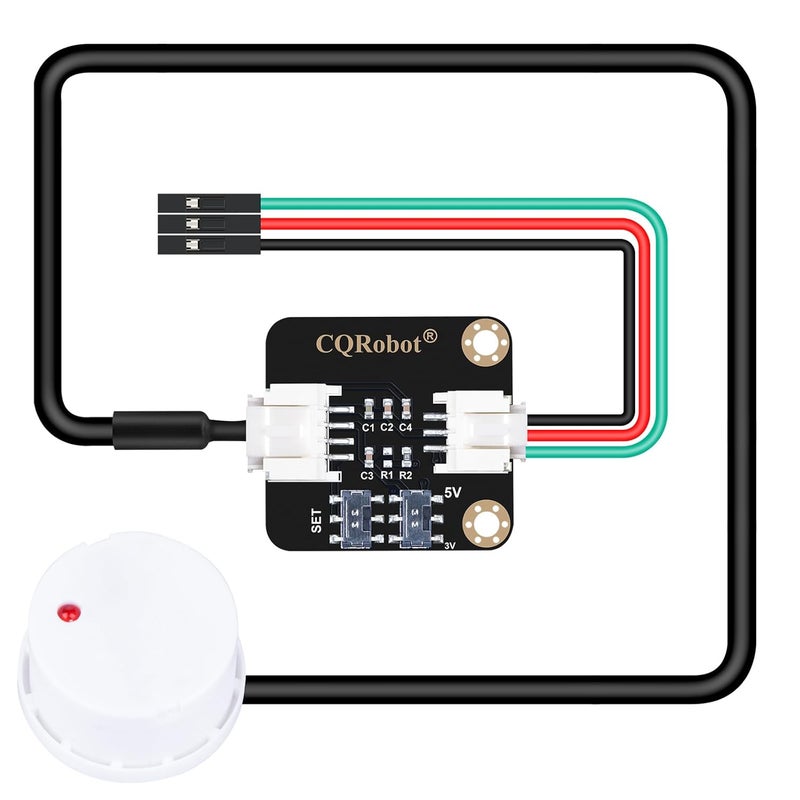 CQRobot Non-Contact Water/Liquid Level Sensor Compatible with Arduino, Raspberry Pi and Other Motherboards. for Industrial Production, Aquarium, Chemical Solution, Agriculture, Gardening, etc. - Image 1