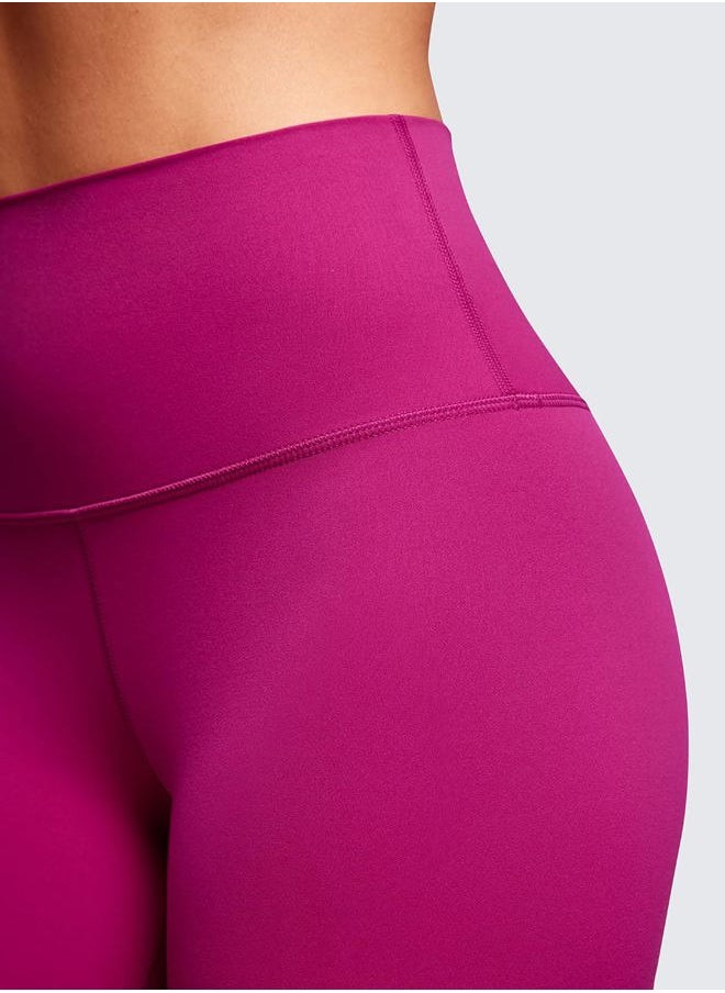 CRZ YOGA Womens Butterluxe Biker Shorts 4'' - High Waisted Booty Workout Volleyball Yoga Spandex Magenta Purple X-Small  - Image 4