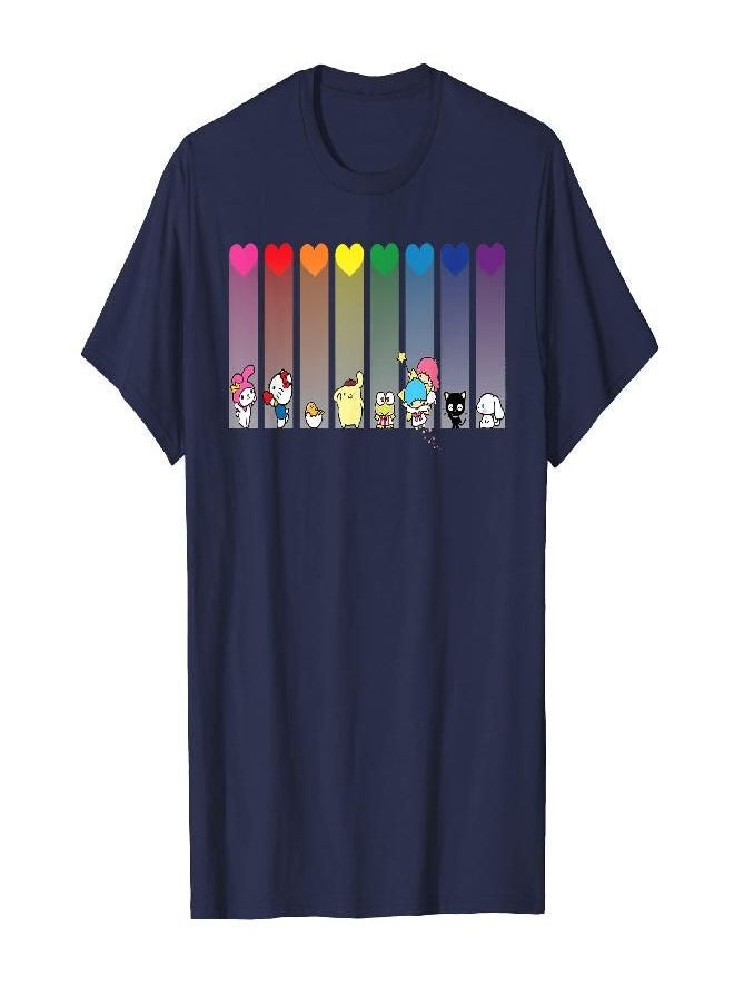 Sanrio Hello Kitty and Friends Sanrio Rainbow T-Shirt  - Image 4