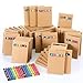 Trandraft 30 Packs Crayons Bulk Christmas 8 Color Crayon Individual Packs Mini Wrapped Wax for Birthday Party Supplies Teachers Classroom - Image 3