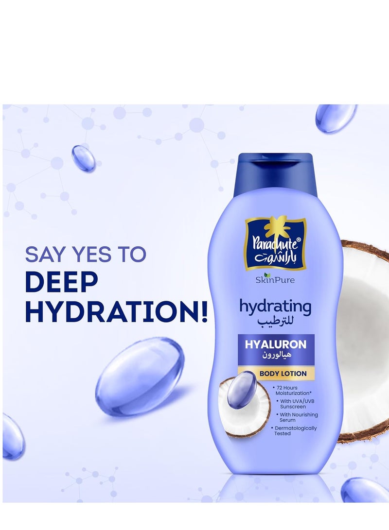 Parachute Hydrating Hyaluron Body lotion 400 ml - Image 3