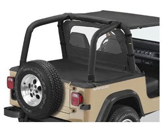 Bestop 8000915 Black Denim Sport Bar Cover for 1992-1995 YJ - Image 2