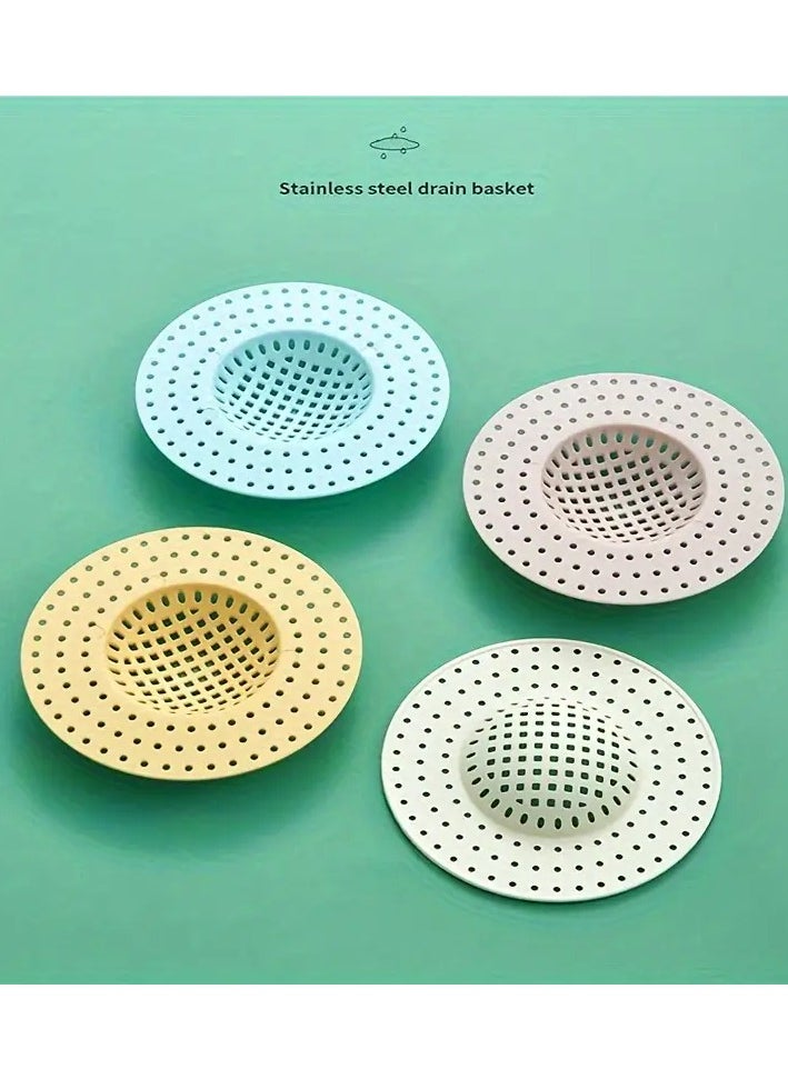 Goolsky 2019 Upgrade Sink Drain Filter Set - 1/3pcs in Assorted Colors, Anti-Clog & Pest-Blocking Mesh, Ideal for Kitchens and Bathrooms, Easy to Clean & Long-Lasting  - Image 4