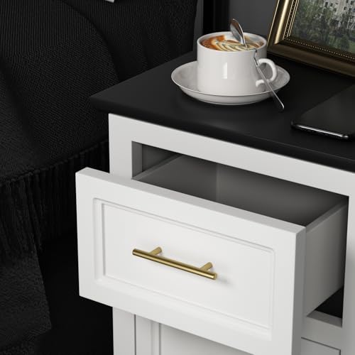Haidms 20 Pack | 3 Inch Cabinet Handles Gold Stainless Steel Kitchen Drawer Pulls Cabinet Pulls 5 Inch Length, 3 Inch Hole Center - Image 3
