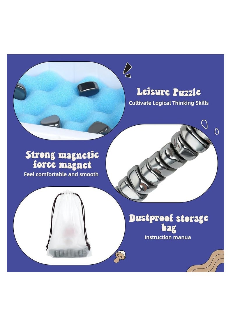 general Magnetic Chess Game Set Magnet Game Magnetic Stones Game Magnet Board Game - Image 4