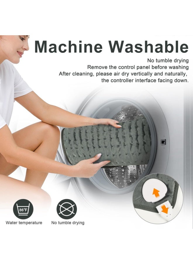 Electric Heating Pad for Muscle Pain Relief Moist and Dry Heat Therapy 6 Levels - Image 5