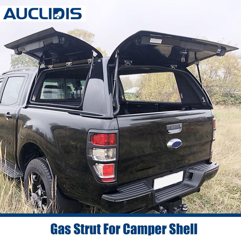 AUCLIDIS C16-04464 13 inch 30lb/133N Gas Strut Shock Spring Lift Support for Leer ATC Camper Shell Truck Topper Cap Canopy Door Windows Toolbox Snugtop Replacement Parts, C16-04464a, Set of 2 by AUCLIDIS - Image 2