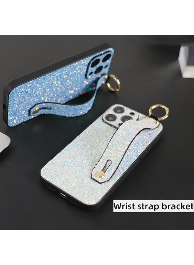 S-TOP Case For iPhone 15 Pro Flash Diamond Wristband Holder Phone Case - Image 3