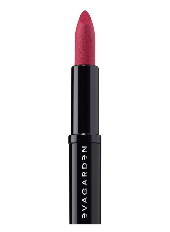 EVAGARDEN The Matte Lipstick - Velvety Texture and Vibrant Ultra-Matte Finish - Pigmented, Soft and Silky Formula and Smooth Application - Offers Bold Saturated Color - 634 Purple Red - 0.1 oz - Image 1