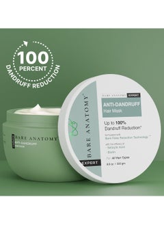 BARE ANATOMY Bare Anatomy EXPERT Anti-Dandruff Hair Mask Targets Oily Scalp And Sheds Dry Flakes 250g  - Image 2