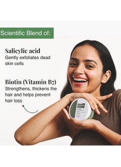 BARE ANATOMY Bare Anatomy EXPERT Anti-Dandruff Hair Mask Targets Oily Scalp And Sheds Dry Flakes 250g  - Image 4
