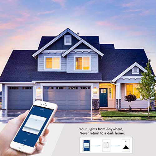 Lesim Smart Switch WiFi Wall Light Switch, Compatible with Alexa Google Home - Image 5