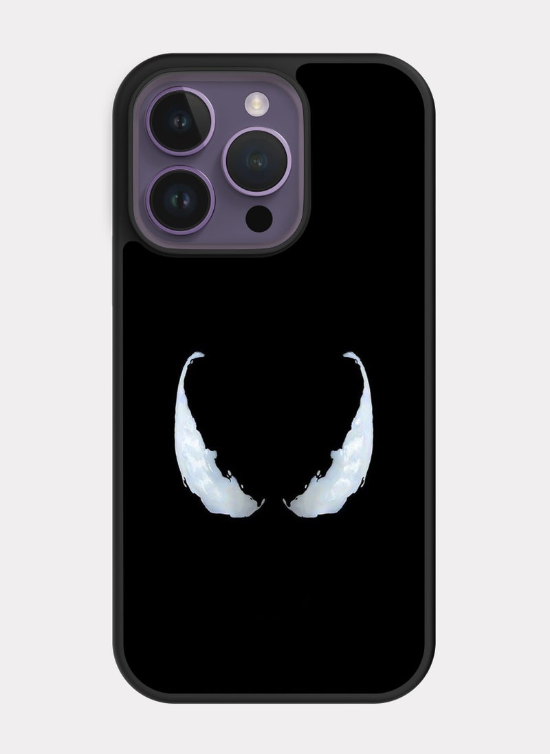 بكسلات كفر ايفون 14 برو فينوم مارفل اسود - Image 1