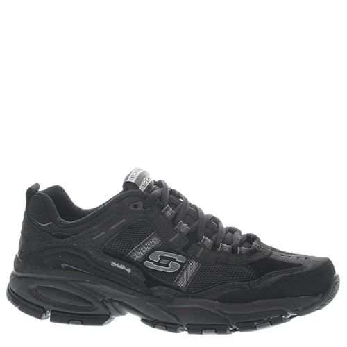 Skechers mens Vigor 2.0 Trait fashion sneakers, Black, 7.5 US - Image 3