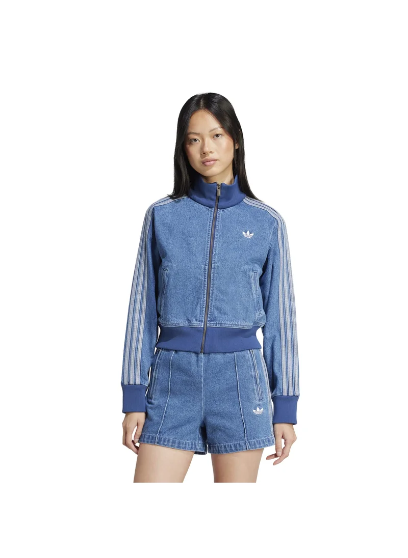 اديداس adidas DENIM FB TT Blue Originals Women JACKETS