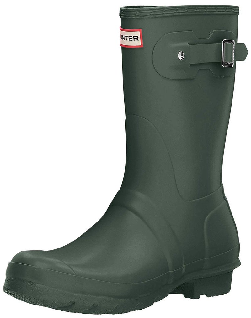 Hunter Women's Original Short Rain Boots Green, 8 - Image 4