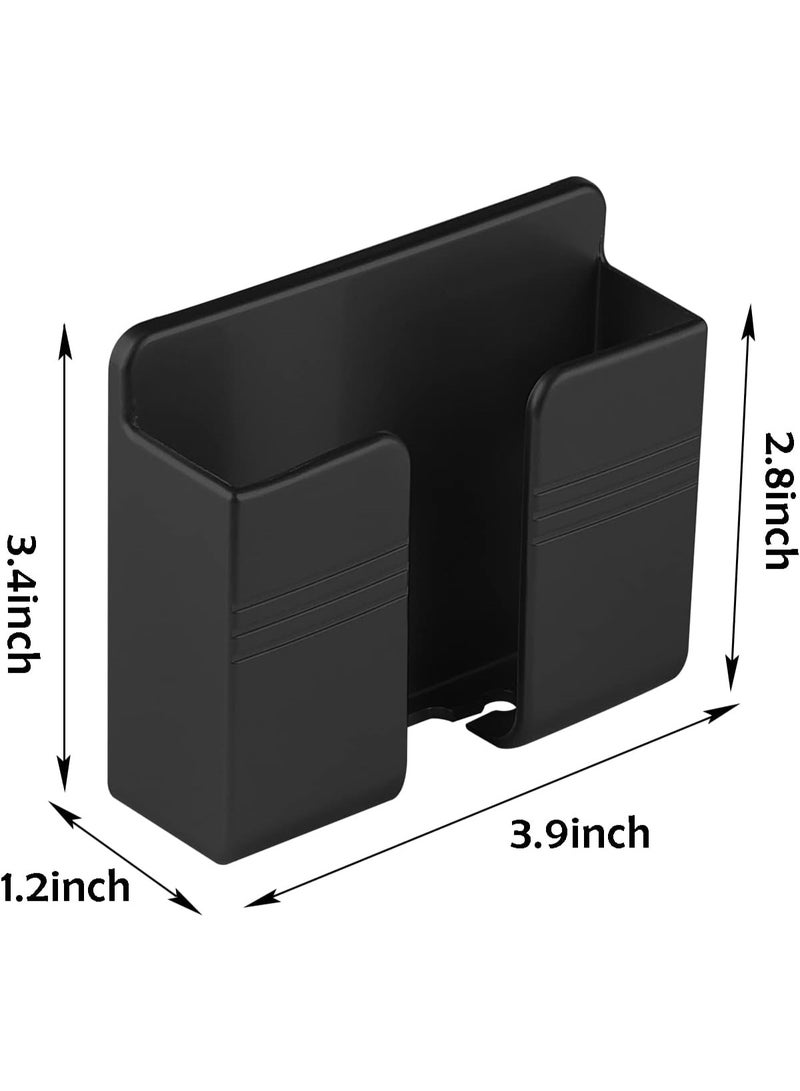 2 مثبت هاتف من جدار، مثبت هاتف لاصق ذاتي للشطف/الشحن، متوافق مع iPhone وAndroid - Image 5