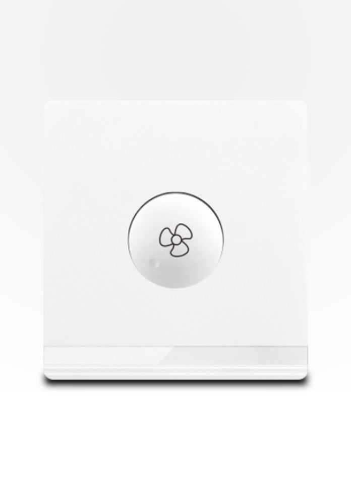 Vmax Fan Speed Controller Switch – Smooth Rotary Control for Ceiling & Exhaust Fans, Durable Heat-Resistant Design (White / Champagne Gold / Black) - Image 2