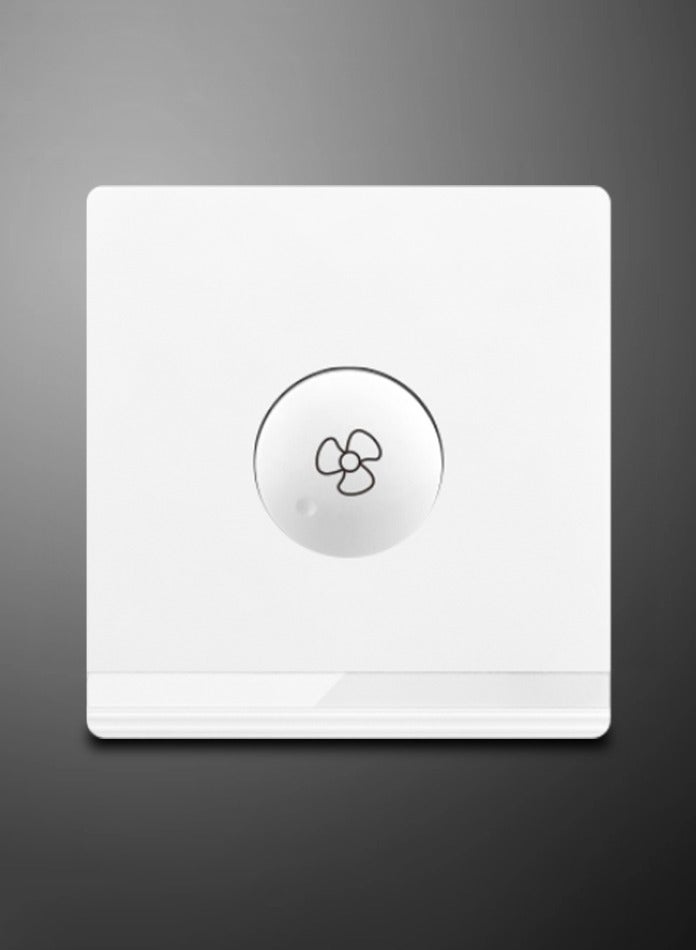 Vmax Fan Speed Controller Switch – Smooth Rotary Control for Ceiling & Exhaust Fans, Durable Heat-Resistant Design (White / Champagne Gold / Black) - Image 3