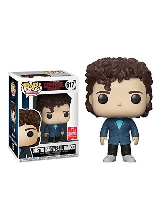NIBEMINENT Stranger Things Dustin Snowball Bobblehead Figure 4x7inch