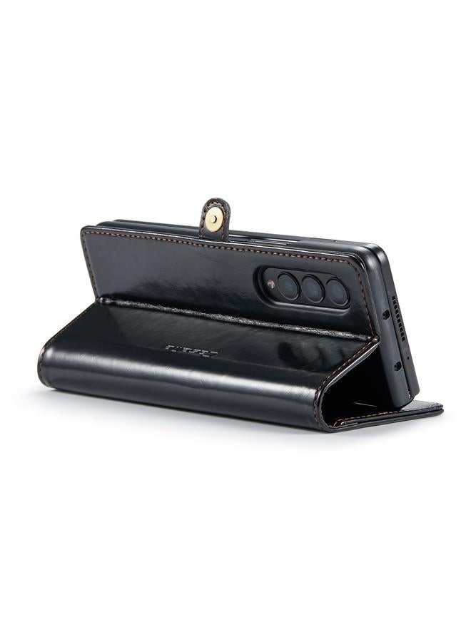 S-TOP Case For Samsung Galaxy Z Fold3 5G CaseMe 003 Crazy Horse Texture Horizontal Flip Leather Phone Case - Image 5