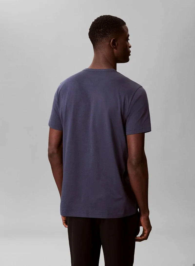 CALVIN KLEIN Blue Nights Lounge T-shirt for Men | Best Price UAE
