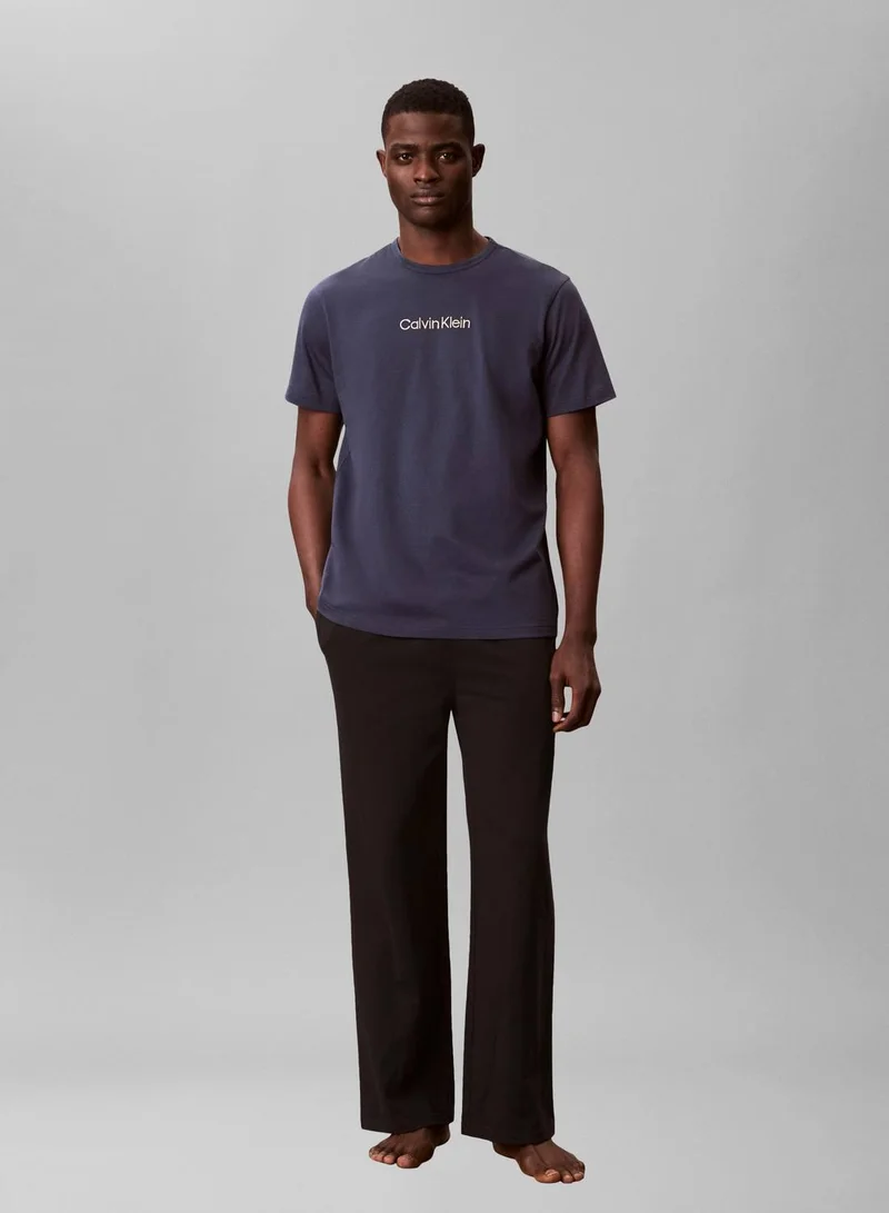 CALVIN KLEIN Blue Nights Lounge T-shirt for Men | Best Price UAE